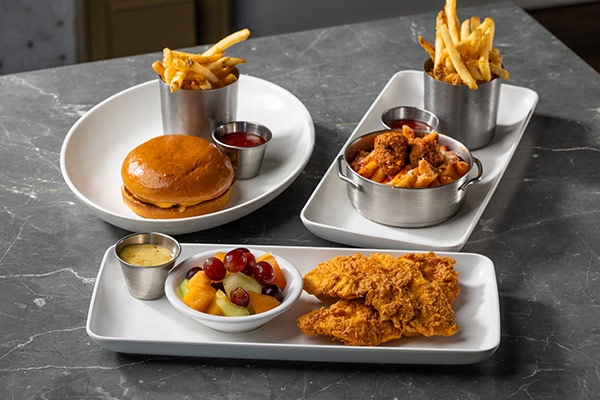 Kids menu items