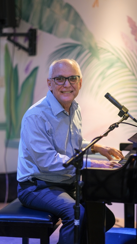 Eric Abrahamson on Piano 